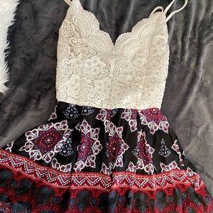 Charlotte Russe Floral Romper